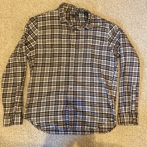 J crew mercantile flannel shirt. Large